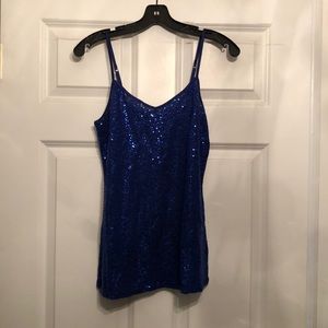 Sequins cami tank